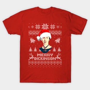 Emily Dickinson Merry Dickinson T-Shirt